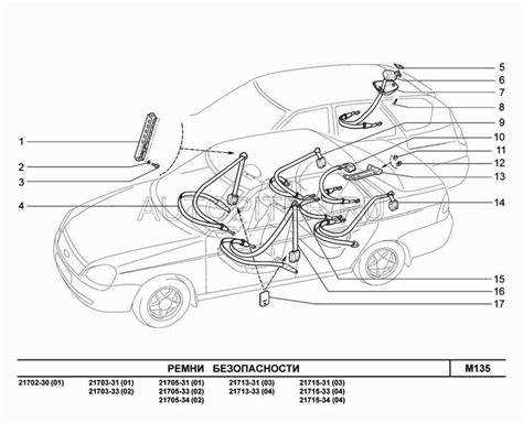 Обзор конструкции ремней безопасности заднего ряда
